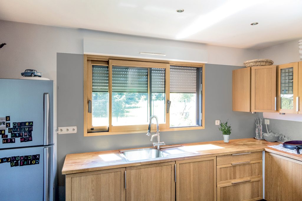 Passion Menuiserie : Fenêtre coulissante BOIS/ALU